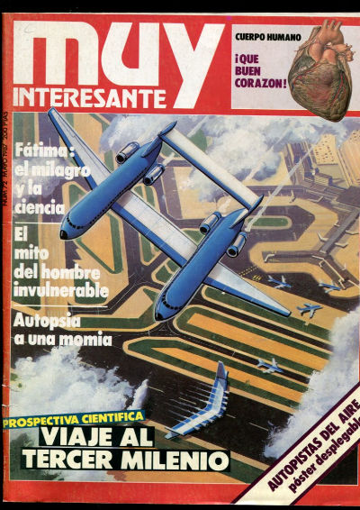 MUY INTERESANTE. NUM. 72. MAYO 1987. PROSPECTIVA CIENTIFICA. VIAJE AL TERCER MILENIO.