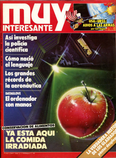 MUY INTERESANTE. NUM. 85. CONSERVACION DE ALIMENTOS. YA ESTA AQUÍ LA COMIDA IRRADIADA.