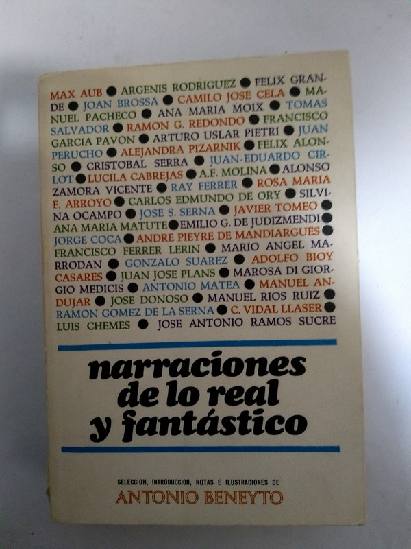 Narraciones de lo real y fantastico
