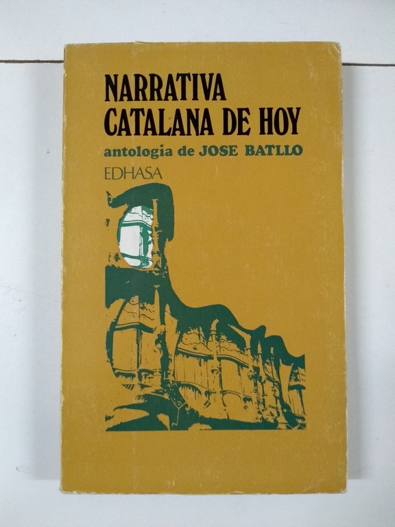 Narrativa catalana de hoy