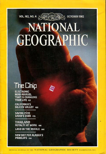 NATIONAL GEOGRAPHIC. VOL. 162, Nº 4. OCTOBER 1982. PANDORA TWO SAMOAS FRANKINCENSE USUMACINTA TRUMPETER SWAN.