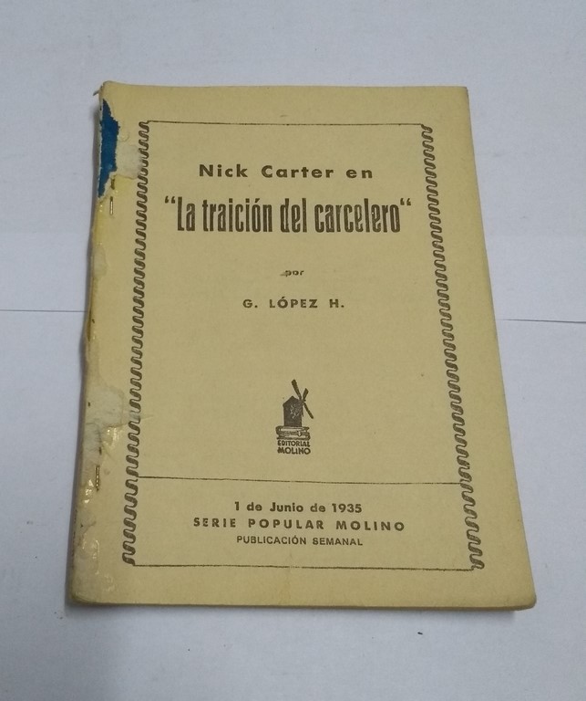 Nick Carter en “La traición del carcelero”