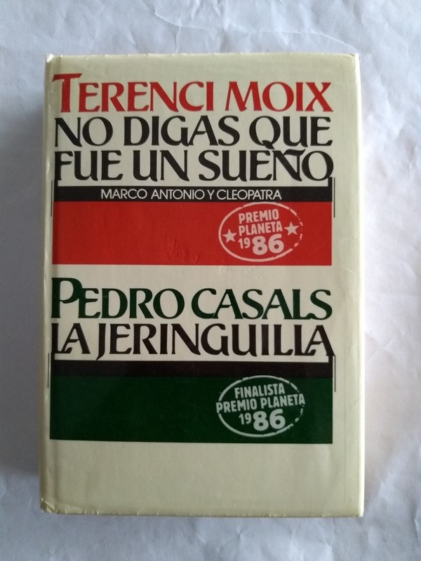 No digas que fue un sueño. La jeringuilla