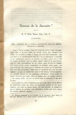 NORMAS DE LA DISCUSION.