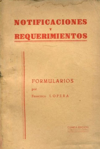 NOTIFICACIONES Y REQUERIMIENTOS.