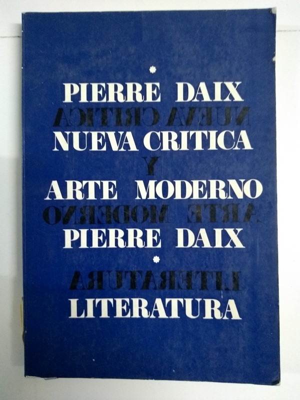 Nueva Critica y Arte Moderno
