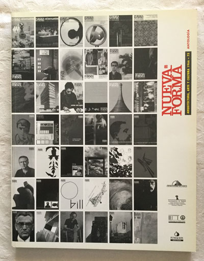 Nueva forma. Arquitectura, arte y cultura 1966-75. Antología