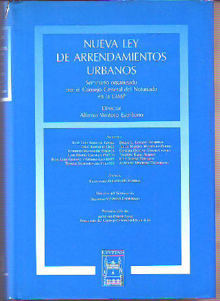 NUEVA LEY DE ARRENDAMIENTOS URBANOS.