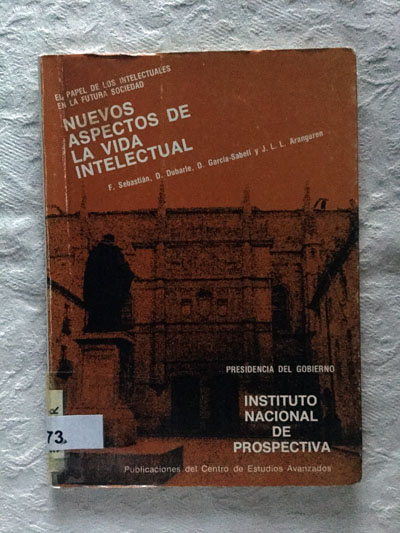 Nuevos aspectos de la vida intelectual