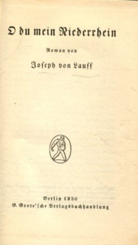 O DU MEIN RIEDERRHEIN.