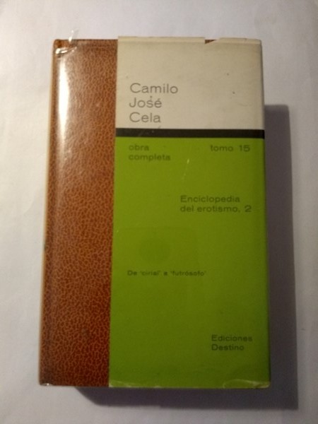 Obra completa, 15. Enciclopedia del erotismo, 2