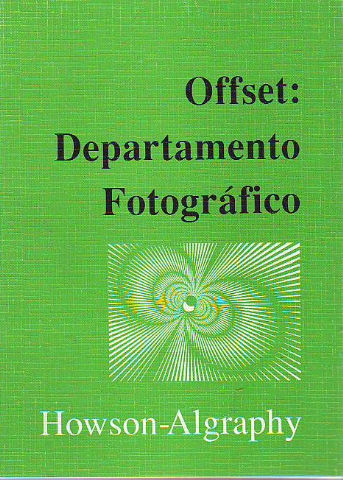 OFFSET: DEPARTAMENTO FOTOGRAFICO.