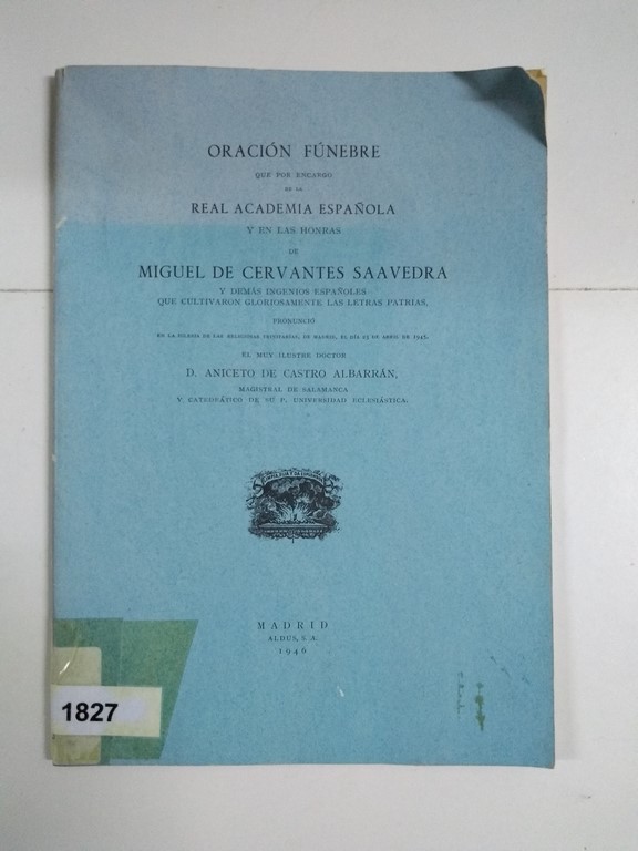 Oración fúnebre