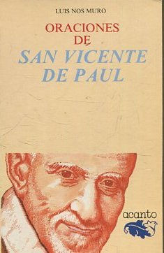ORACIONES DE SAN VICENTE DE PAUL.
