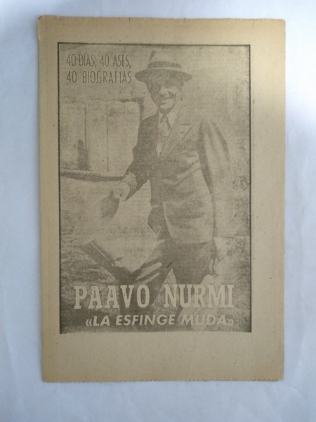 Paavo Nurmi <<La Esfinge muda>>