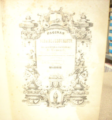 PAGINAS DE LA VIDA DE JESUCRISTO, SACADAS DE LA HISTORIA UNIVERSAL DE BOSSUET, ILUSTRADAS CON DIBUJOS IMITADOS DE ALBERTO, DURERO, RAFAEL, HOLBEIN, GOLCIO Y MADRAZO. LITOGRAFIADOS POR LOS SEÑORES LETRE, VALLEJO, URRABIETA, LOPEZ, LEGRAND, LOZANO.
