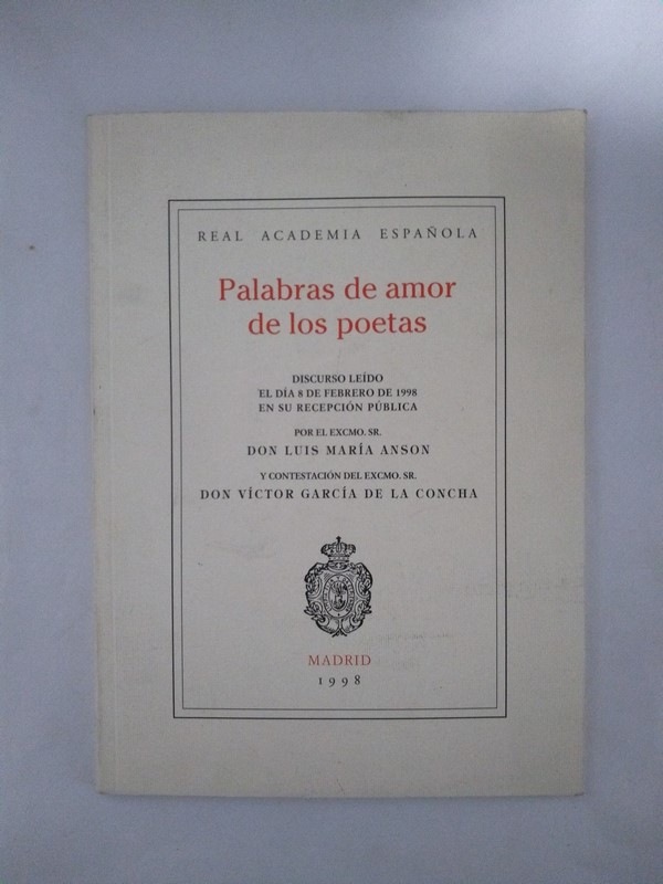 Palabras de amor de los poetas
