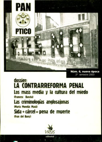 PAN OPTICO. Nº 6, NUEVA EPOCA. 2º SEMESTRE 2003.