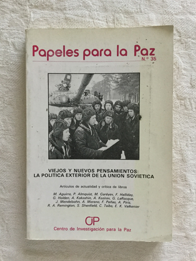 Papeles para la paz. Nº 35