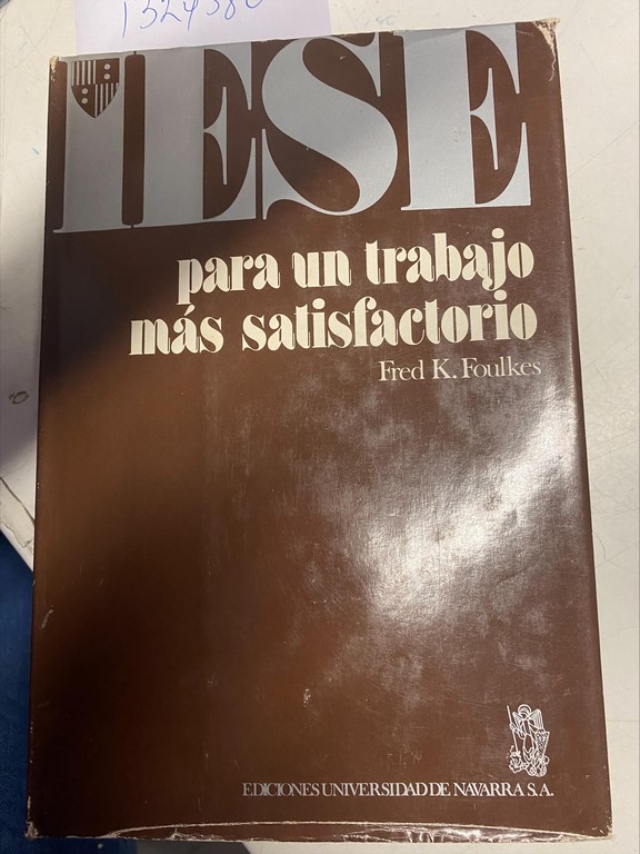 PARA UN TRABAJO MAS SATISFACTORIO.
