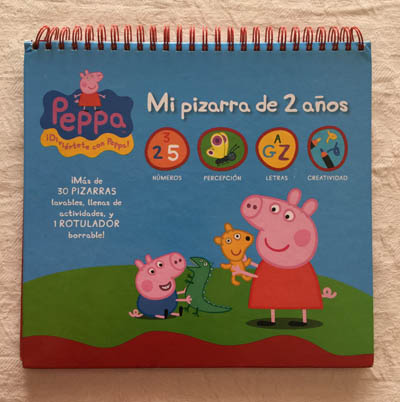 Peppa. Mi pizarra de 2 años