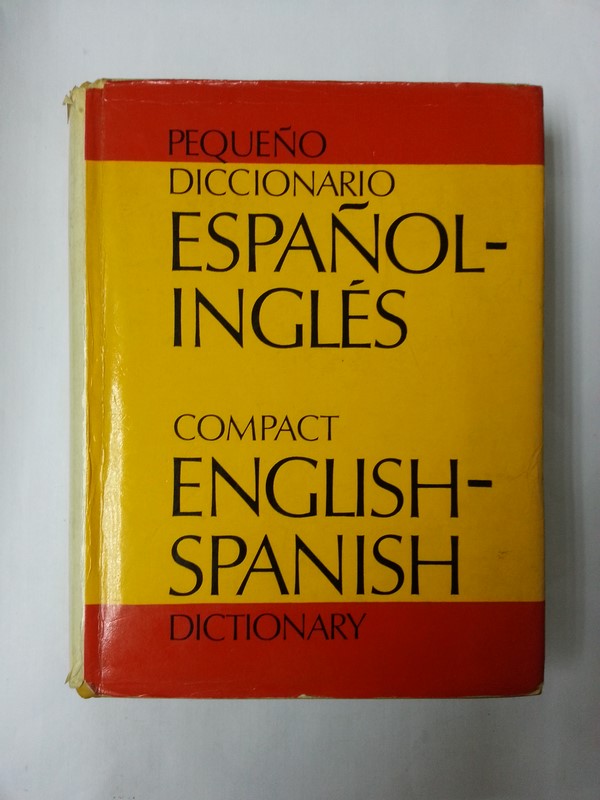 Pequeño diccionario español – ingles