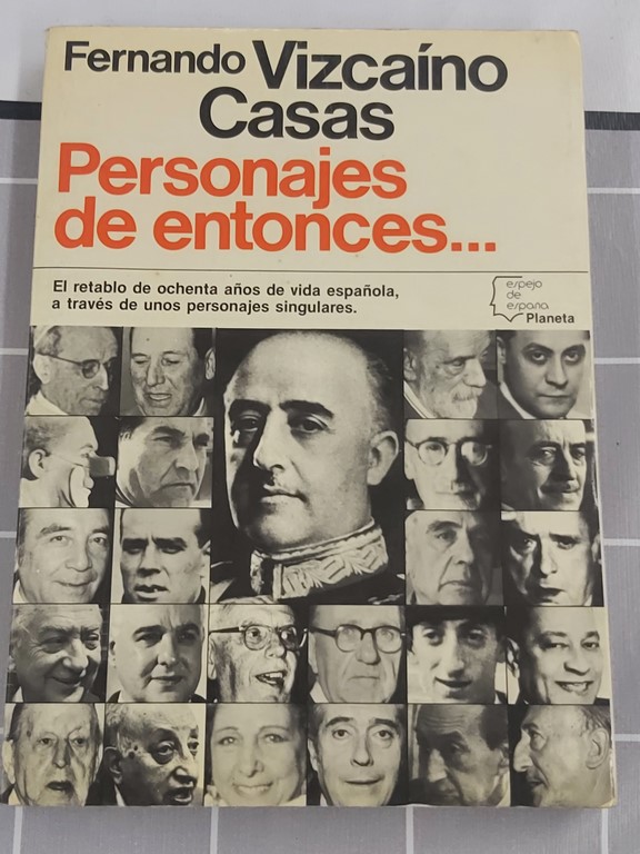 Personajes de entonces