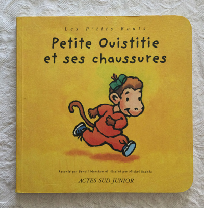 Petite ouistitie et ses chaussures