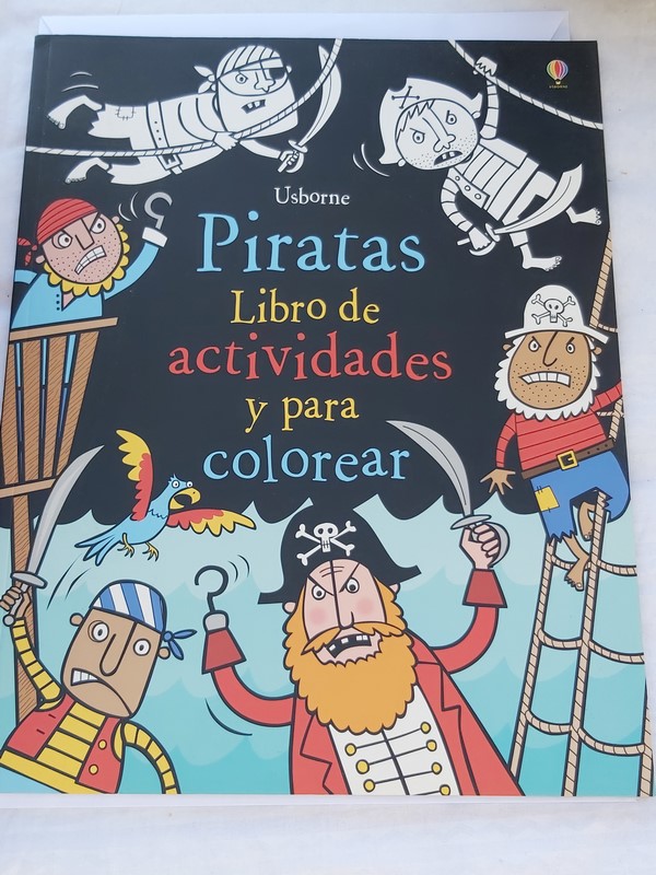 Piratas. Libro de actividades y para colorear