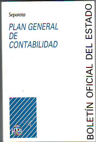 PLAN GENERAL DE CONTABILIDAD.