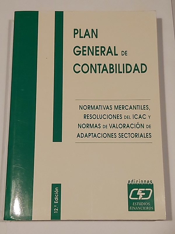 Plan General de Contabilidad