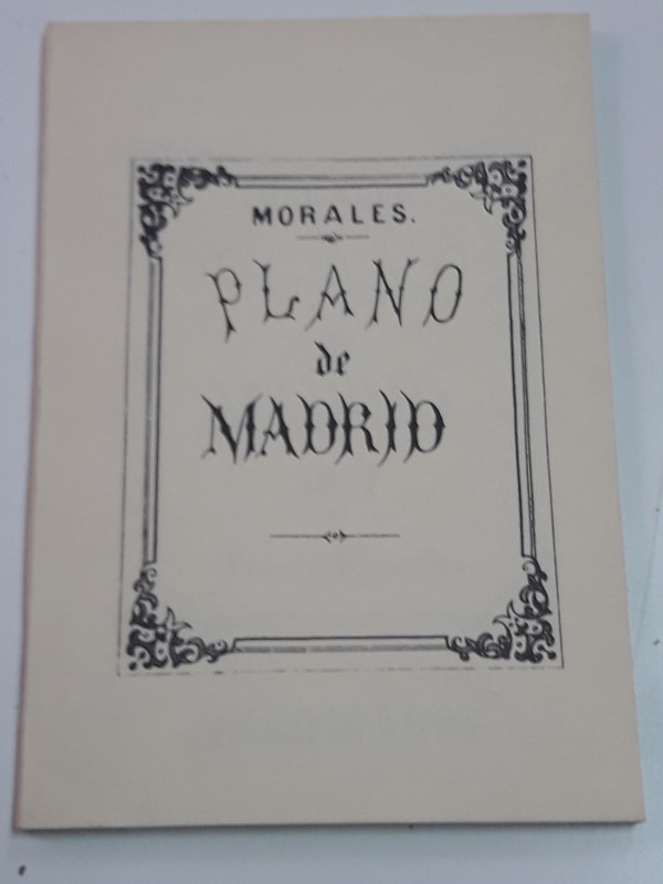 Plano de Madrid. 1877