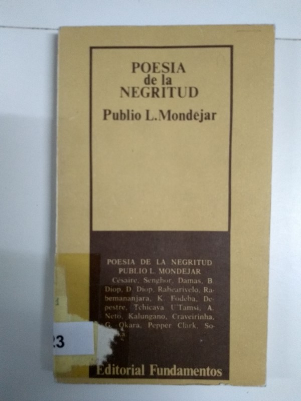 Poesía de la negritud