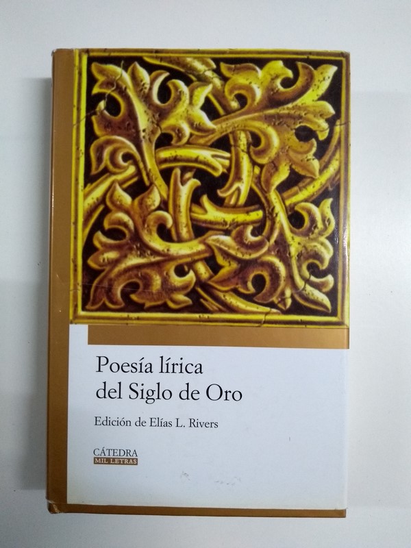 Poesía lírica del Siglo de Oro