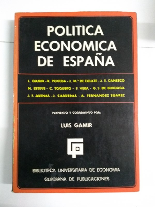 Politica económica de España