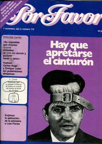 POR FAVOR. AÑO 4. Nº 175.