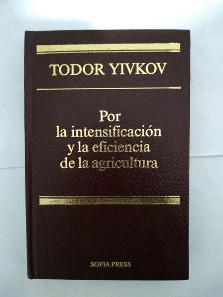 Por la intensificacion y la eficiencia de la agricultura