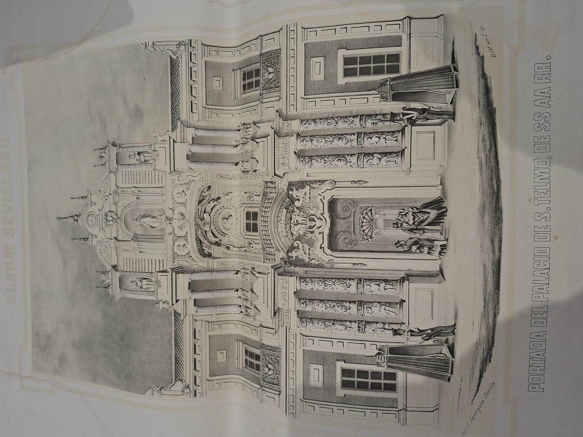 Portada del palacio de San Telmo