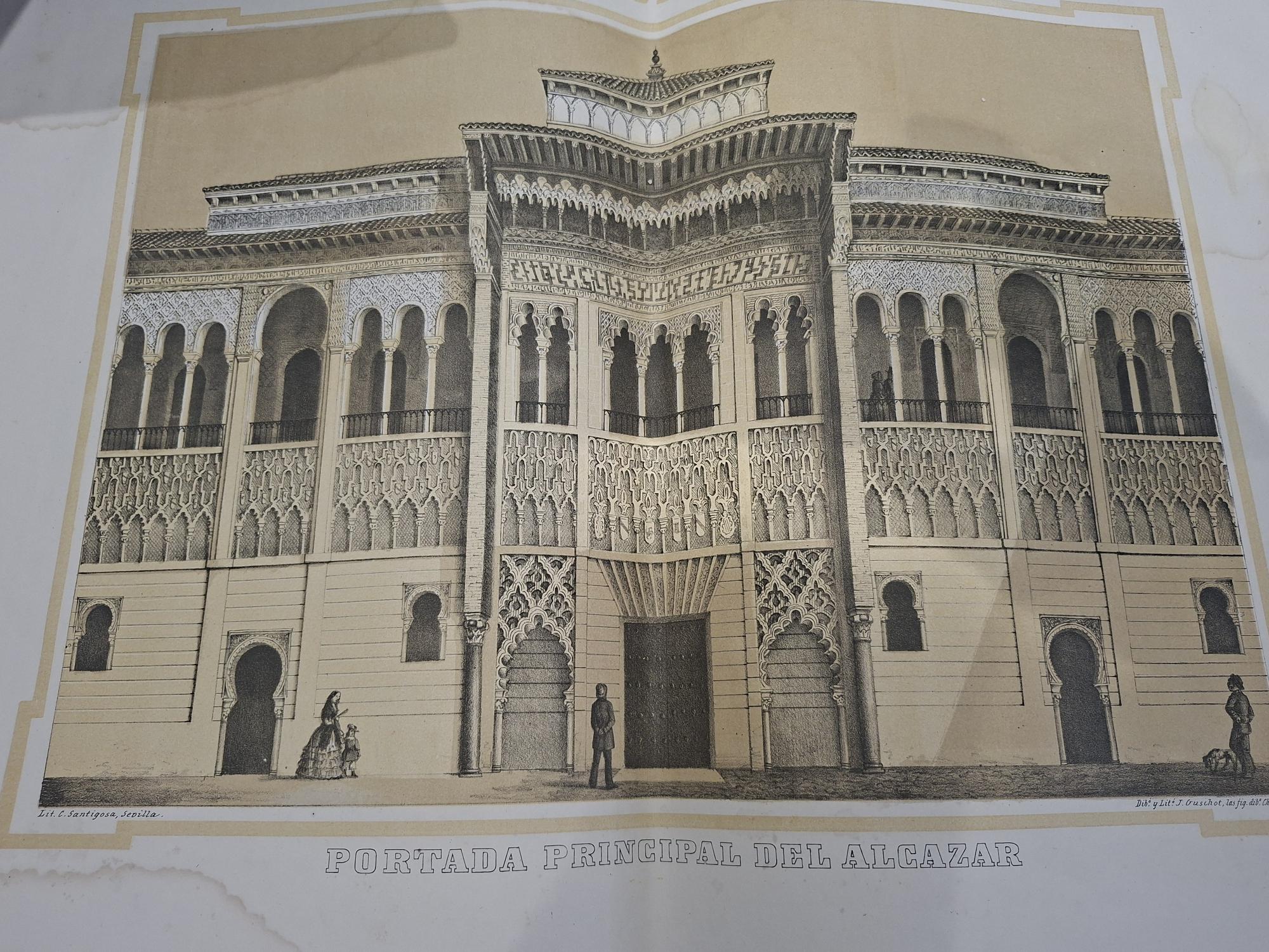 Portada principal del alcazar