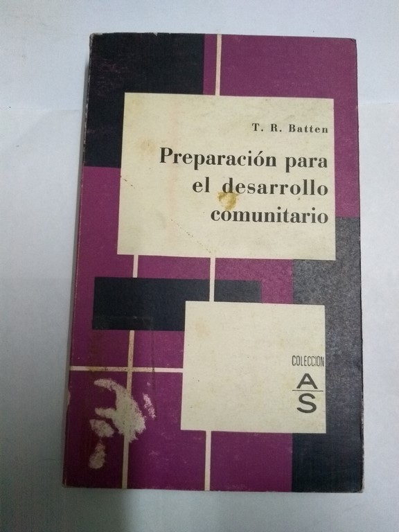 Preparación para el desarrollo comunitario