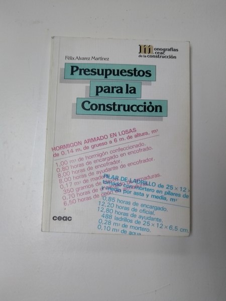 Presupuestos para la Construccion