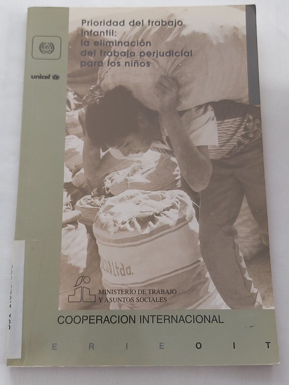 Prioridad del trabajo infantil: la eliminación del trabajo perjudicial para los niños