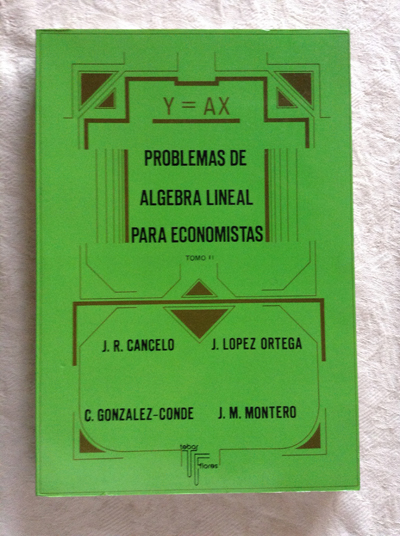 Problemas de algebra lineal para economistas (II)