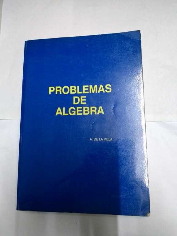 Problemas de algebra