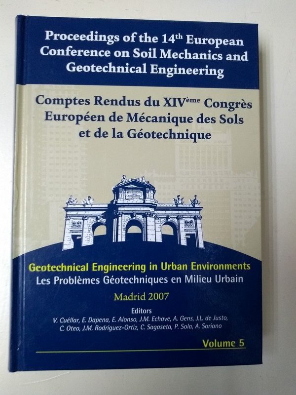 Proceedings of the 14 th European Conference on Soil Mechanics and Geotechnical Engineering. 5