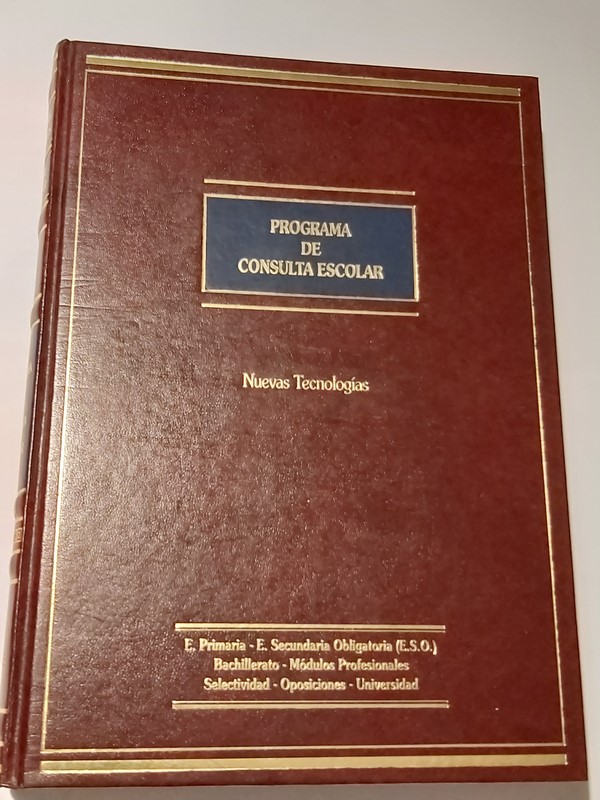 Programa de consulta escolar,  nuevas tecnologías