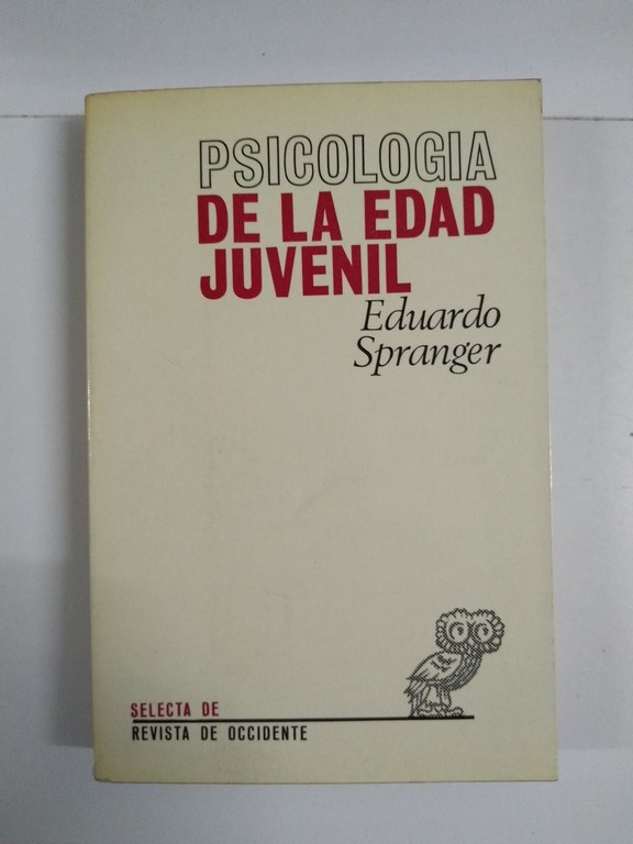 Psicología de la edad juvenil