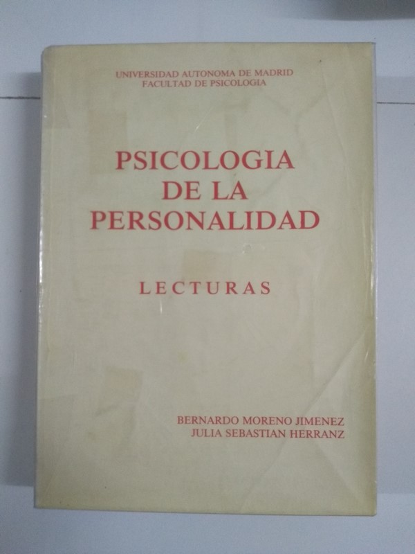 Psicología de la personalidad. Lecturas