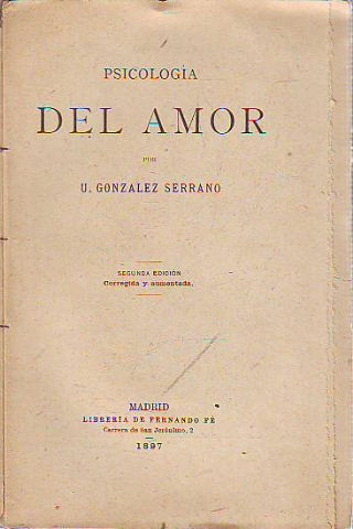 PSICOLOGIA DEL AMOR.