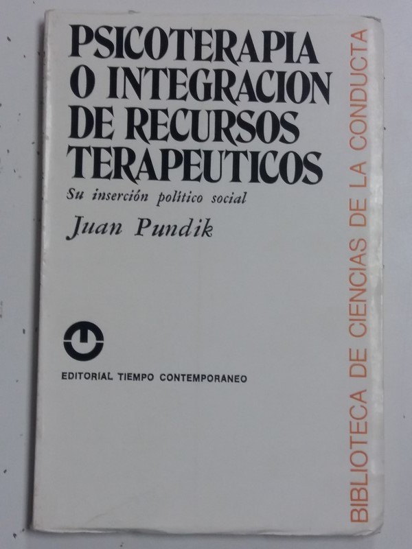 Psicoterapia o integración de recursos terapeúticos